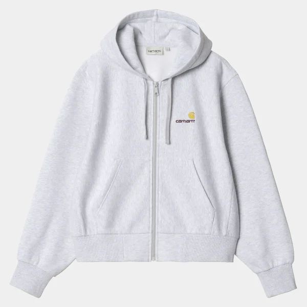 Carhartt WIP W' Hooded American Script Jacket^Femme Sweats