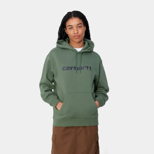 Carhartt WIP W' Hooded Carhartt Sweatshirt^Femme Sweats