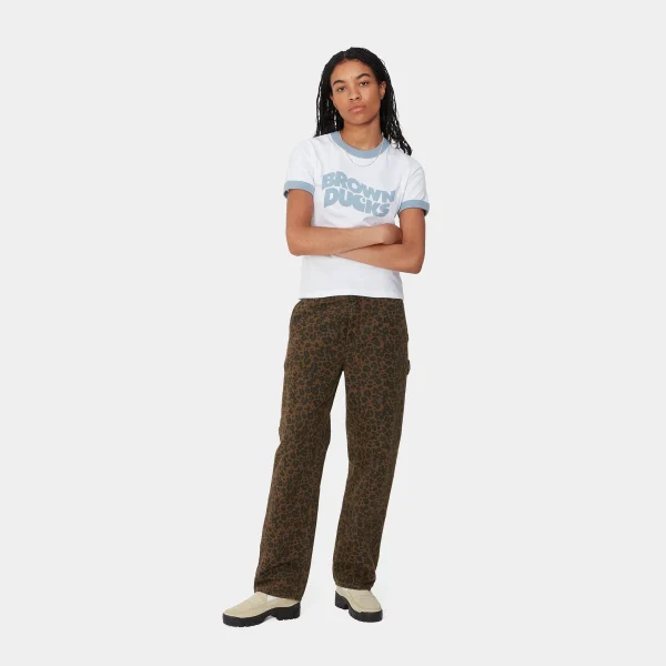 Carhartt WIP W' Leo Pierce Pant Straight^Femme Pantalons