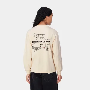 Carhartt WIP W' L/S Home State T-Shirt^Femme T-Shirts
