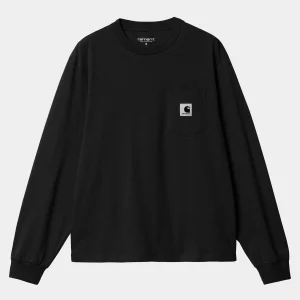 Carhartt WIP W' L/S Pocket T-Shirt^Femme T-Shirts