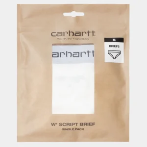Carhartt WIP W' Script Brief^Femme Sous-Vêtements