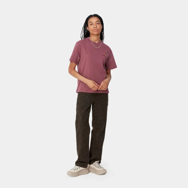 Carhartt WIP W' S/S American Script T-Shirt^Femme T-Shirts
