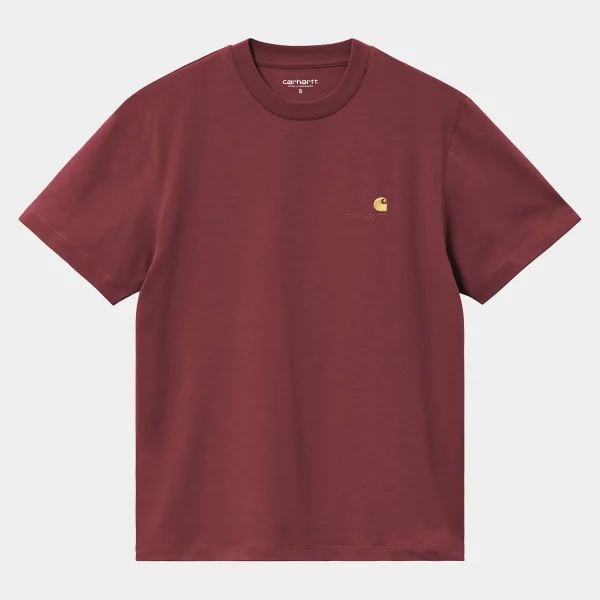 Carhartt WIP W' S/S American Script T-Shirt^Femme T-Shirts