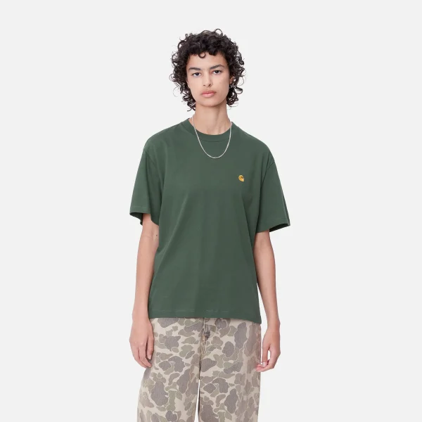 Carhartt WIP W' S/S Chase T-Shirt^Femme T-Shirts