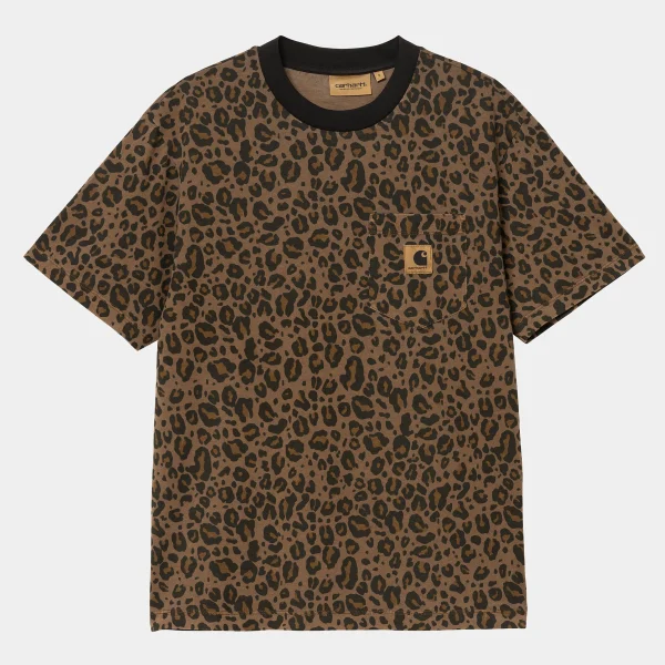 Carhartt WIP W' S/S Leo Pocket T-Shirt^Femme T-Shirts