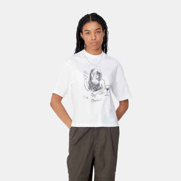 Carhartt WIP W' S/S Pepe Card T-Shirt^Femme T-Shirts