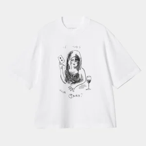 Carhartt WIP W' S/S Pepe Card T-Shirt^Femme T-Shirts