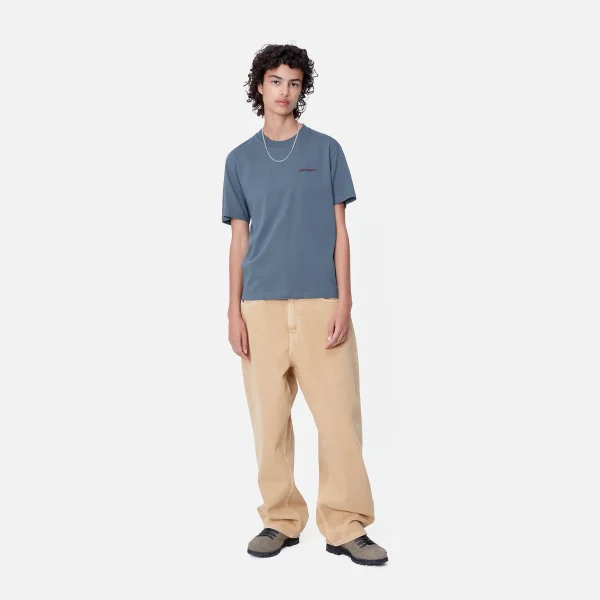 Carhartt WIP W' S/S Script Embroidery T-Shirt^Femme T-Shirts