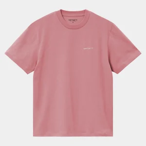 Carhartt WIP W' S/S Script Embroidery T-Shirt^Femme T-Shirts