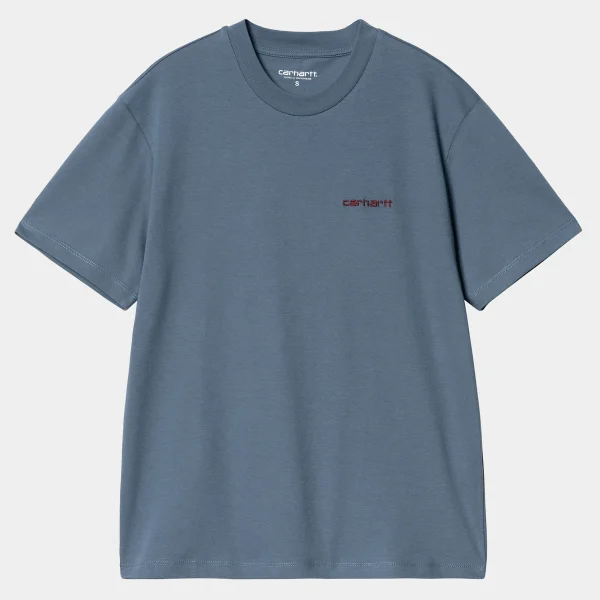 Carhartt WIP W' S/S Script Embroidery T-Shirt^Femme T-Shirts
