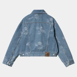 Carhartt WIP W' Stamp Jacket^Femme Vestes | Denim